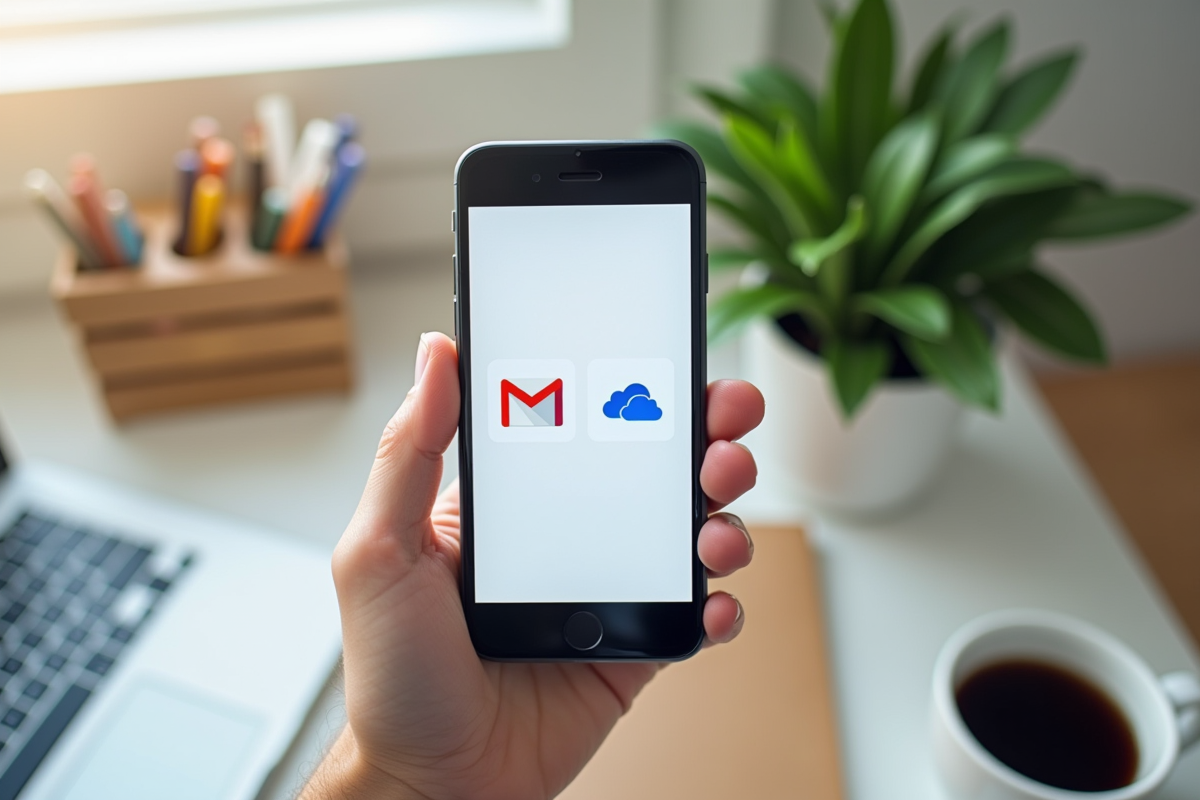 email stockage